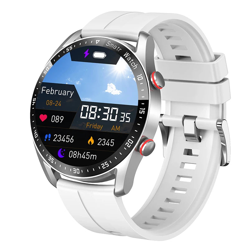 Sport-Smartwatch für Herren und Damen HD-Bildschirm EKG+PPG Bluetooth-Anruf GPS-Tracker Herzfrequenzmesser IP68 Wasserdicht SmartWatch 2026 Neu