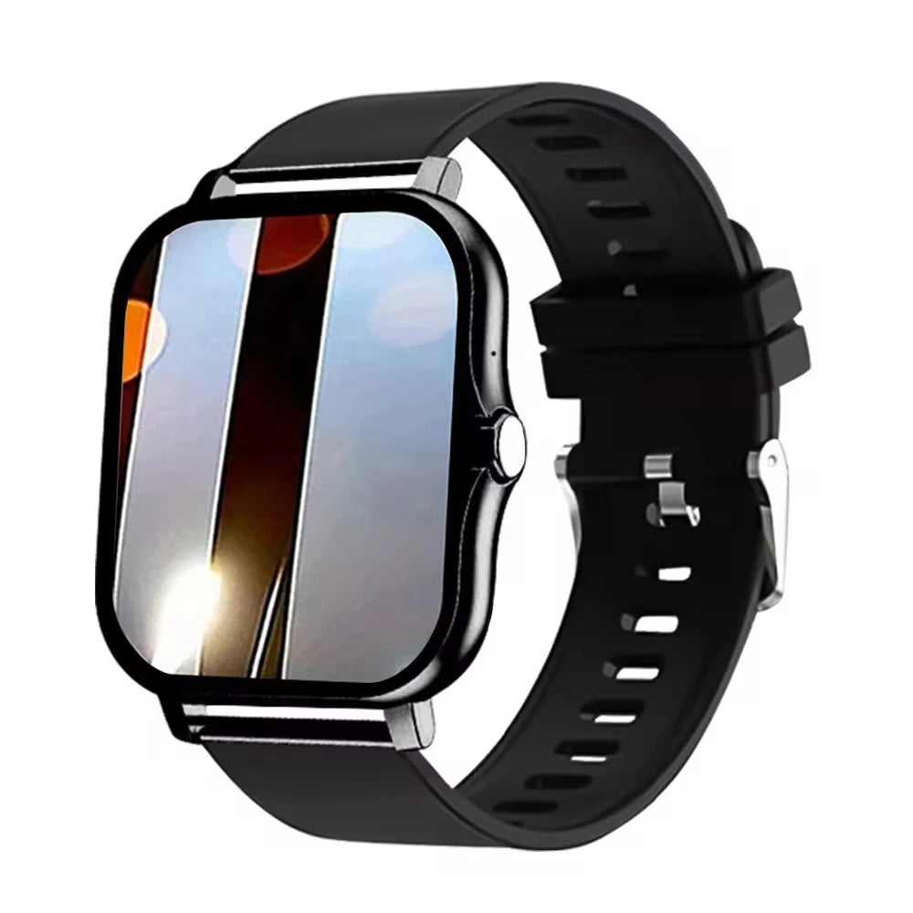 LAXASFIT 2025, neue Herren-Smartwatch, Geschenk für Damen, voller Touchscreen, Sport-Fitness-Uhr, Bluetooth-Anruf, Smartwatch