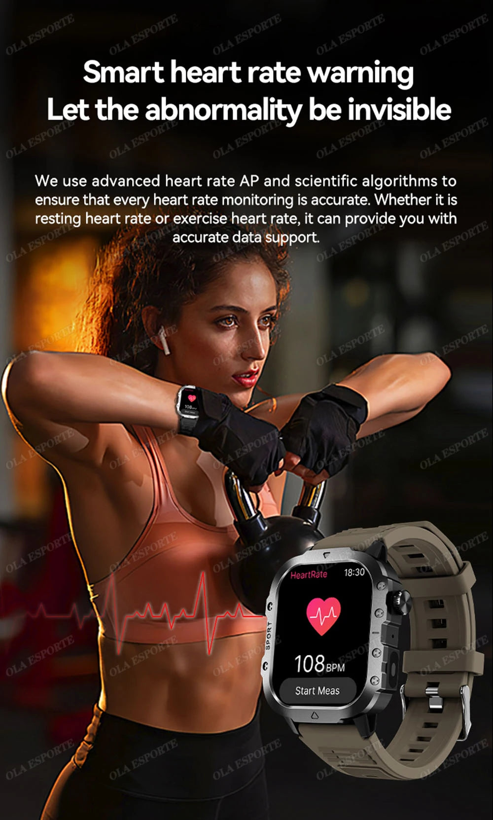 2026 Neue Robuste Militär-GPS-Smartwatch für Herren Bluetooth-Anruf Gesundheitsüberwachung Sport 5ATM Wasserdichte Smartwatches Mann Pk HW12