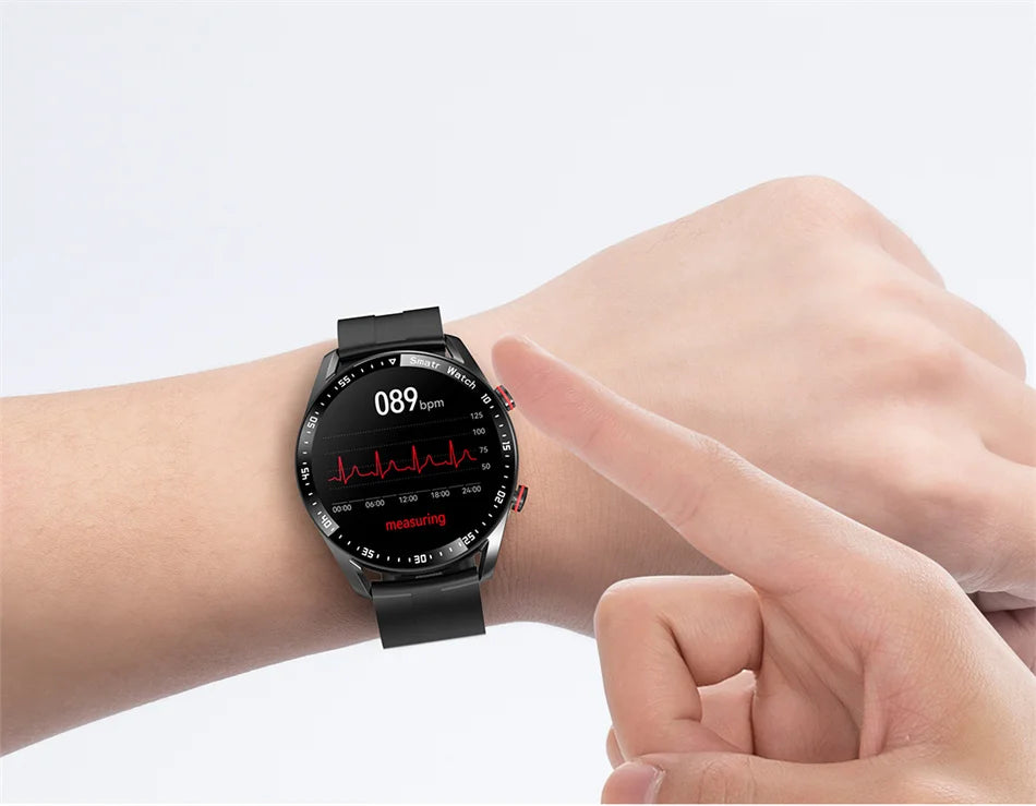 Sport-Smartwatch für Herren und Damen HD-Bildschirm EKG+PPG Bluetooth-Anruf GPS-Tracker Herzfrequenzmesser IP68 Wasserdicht SmartWatch 2026 Neu