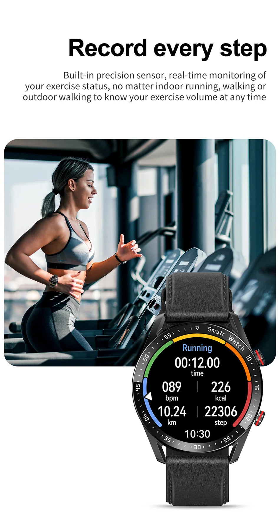 Sport-Smartwatch für Herren und Damen HD-Bildschirm EKG+PPG Bluetooth-Anruf GPS-Tracker Herzfrequenzmesser IP68 Wasserdicht SmartWatch 2026 Neu
